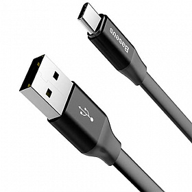 Baseus Nimble Portable Cable For Type-C 2A 23CM Black